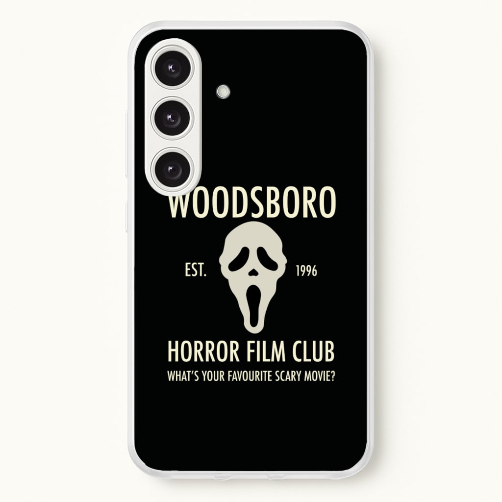Woodsboro Horror Film Club - Scream - Scream Phone Case for Galaxy S24 Plus