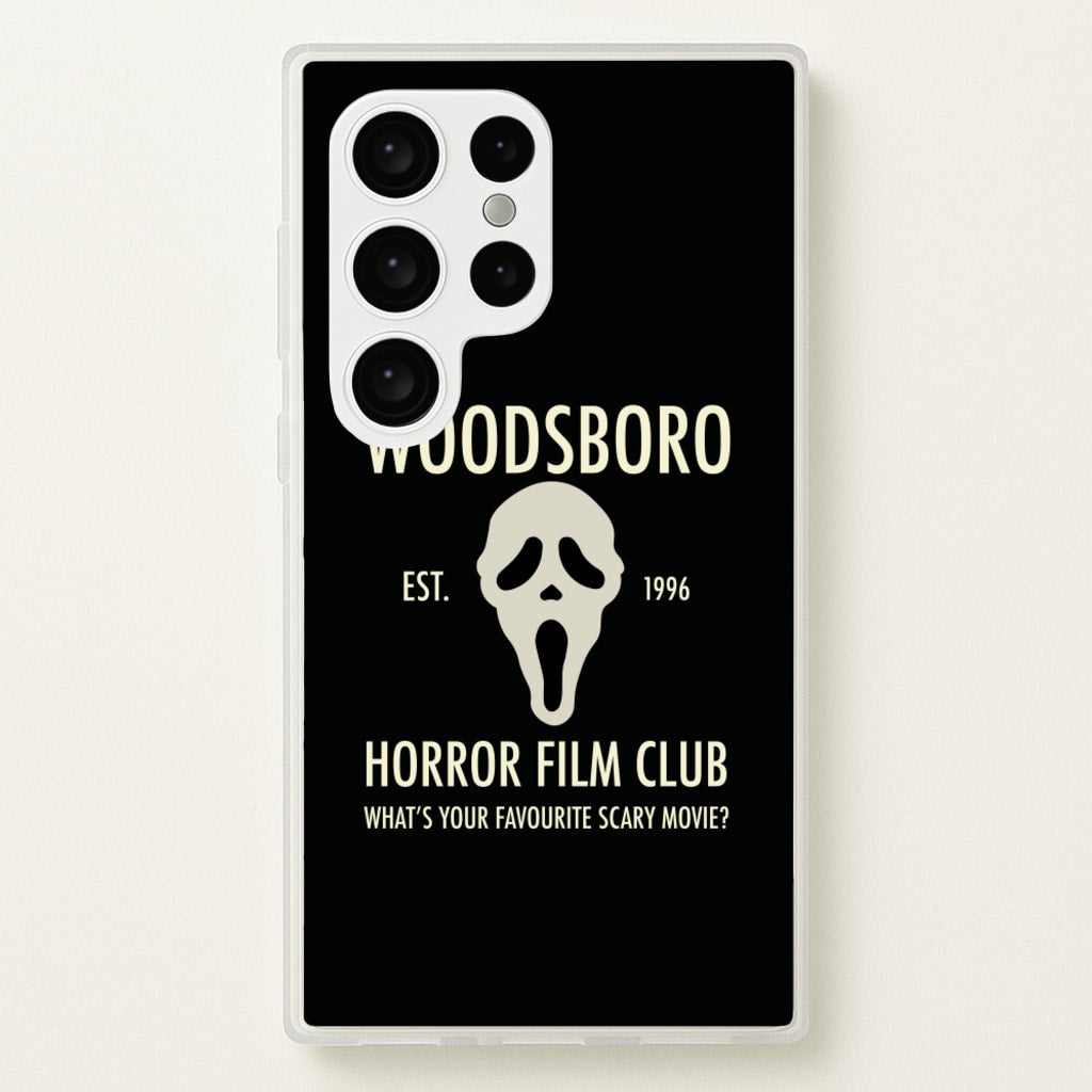 Woodsboro Horror Film Club - Scream - Scream Phone Case for Galaxy S24 Ultra