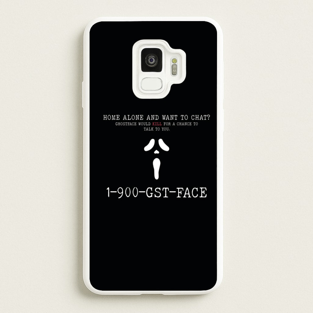 1-800-GST-FACE - Scream - Scream Phone Case for Galaxy S9