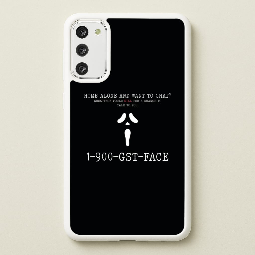 1-800-GST-FACE - Scream - Scream Phone Case for Galaxy S20