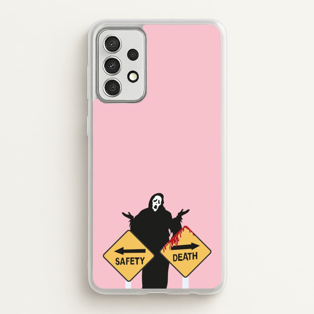 Safety Or Death - Scream - Scream Phone Case for Galaxy A52 / A52s