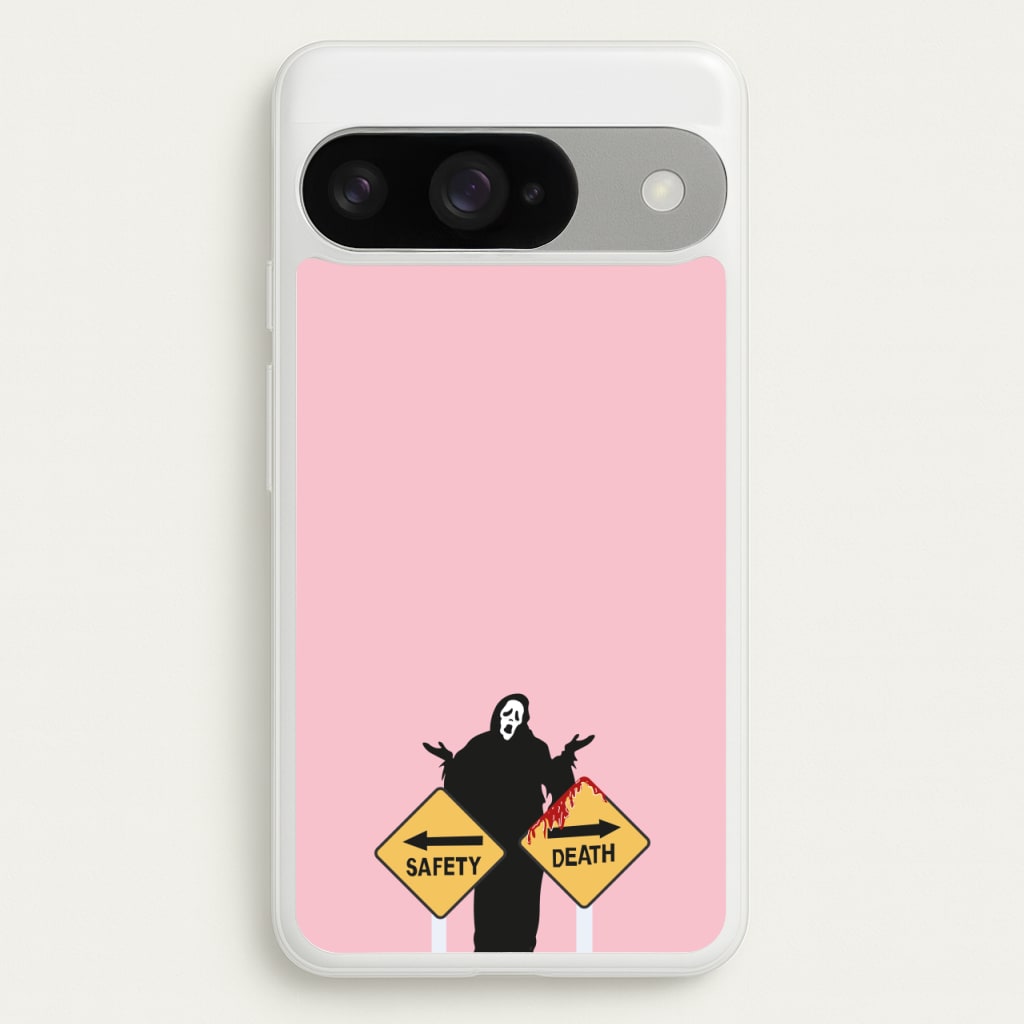 Safety Or Death - Scream Phone Case for Google Pixel 10 / 10 Pro