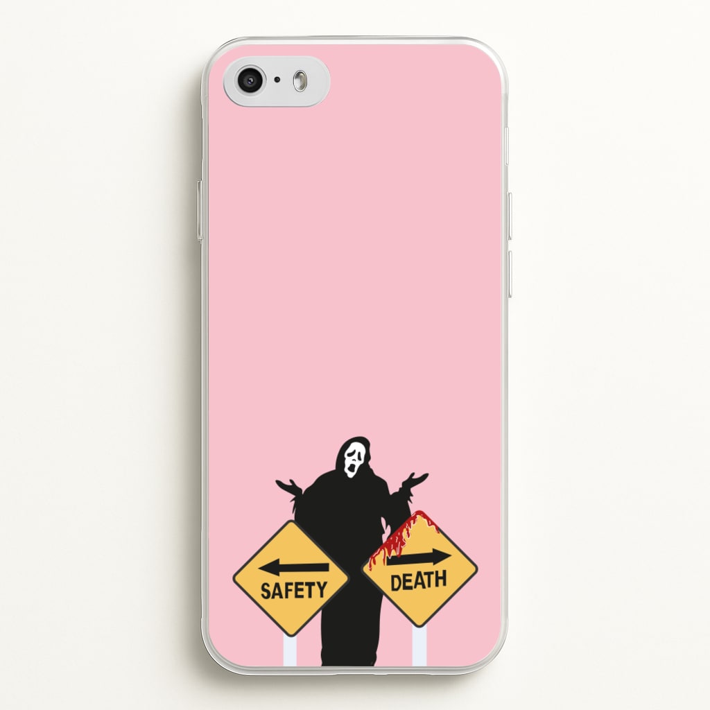 Safety Or Death - Scream - Scream Phone Case for iPhone 5 / 5s / SE 2016