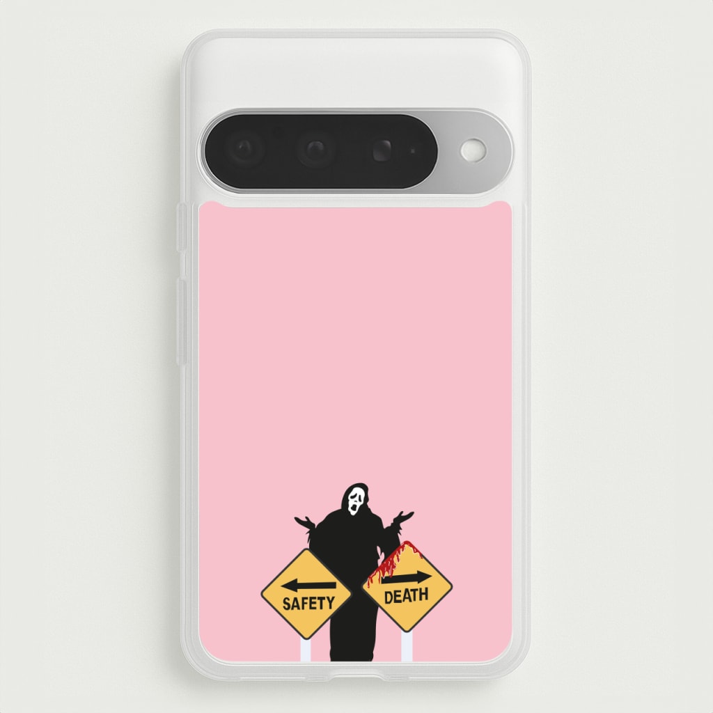 Safety Or Death - Scream Phone Case for Google Pixel 10 Pro XL