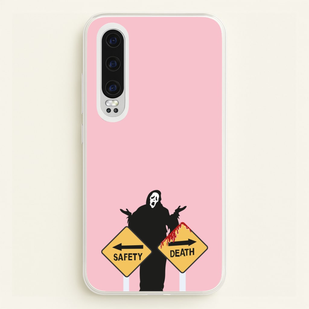 Safety Or Death - Scream - Scream Phone Case for Huawei P30