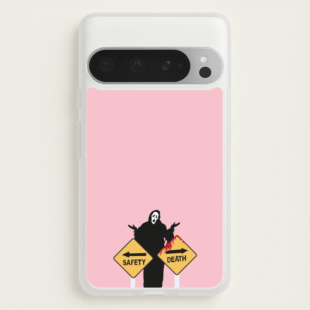 Safety Or Death - Scream - Scream Phone Case for Google Pixel 9 Pro XL