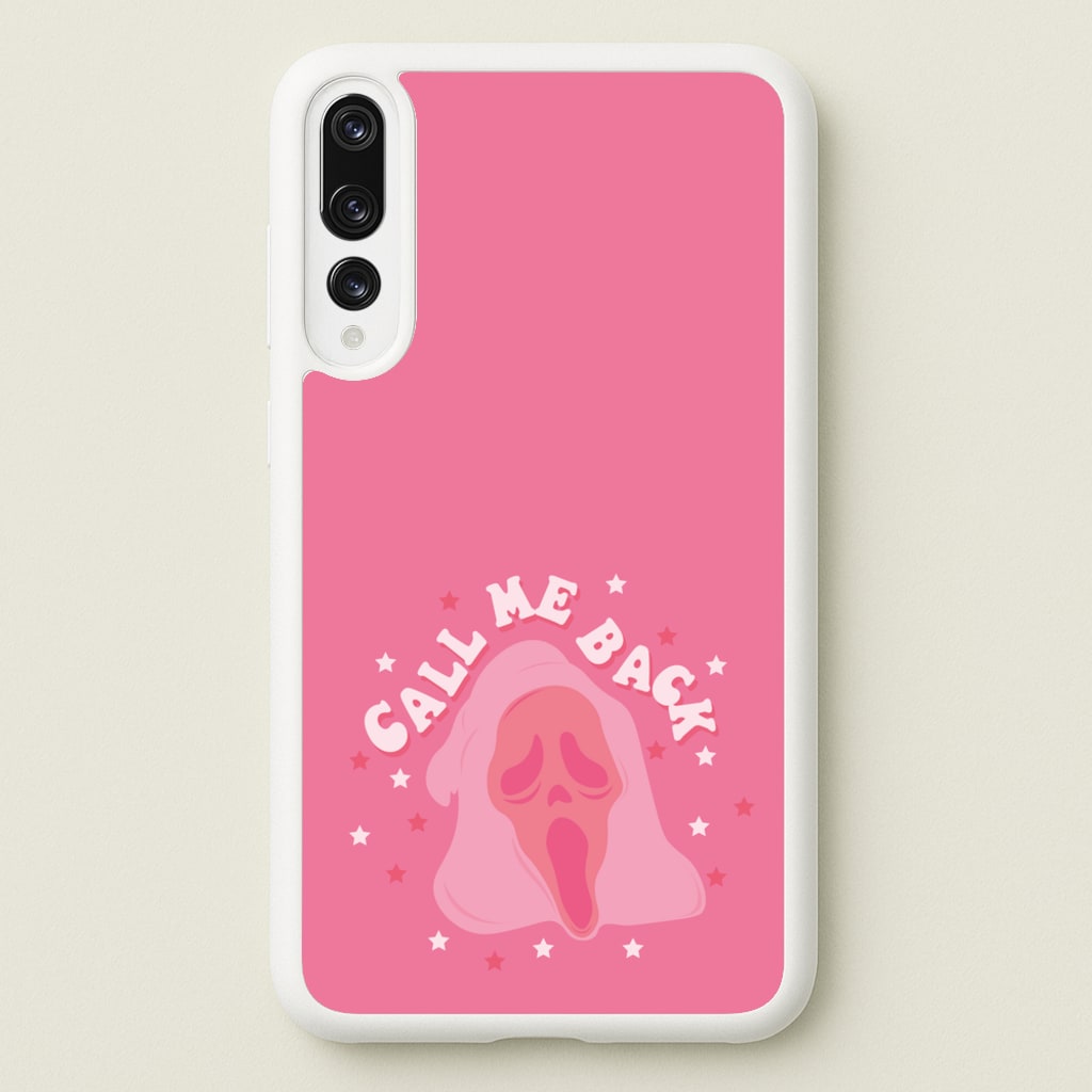 Call Me Back Ghostface - Scream - Scream Phone Case for Huawei P20 Pro