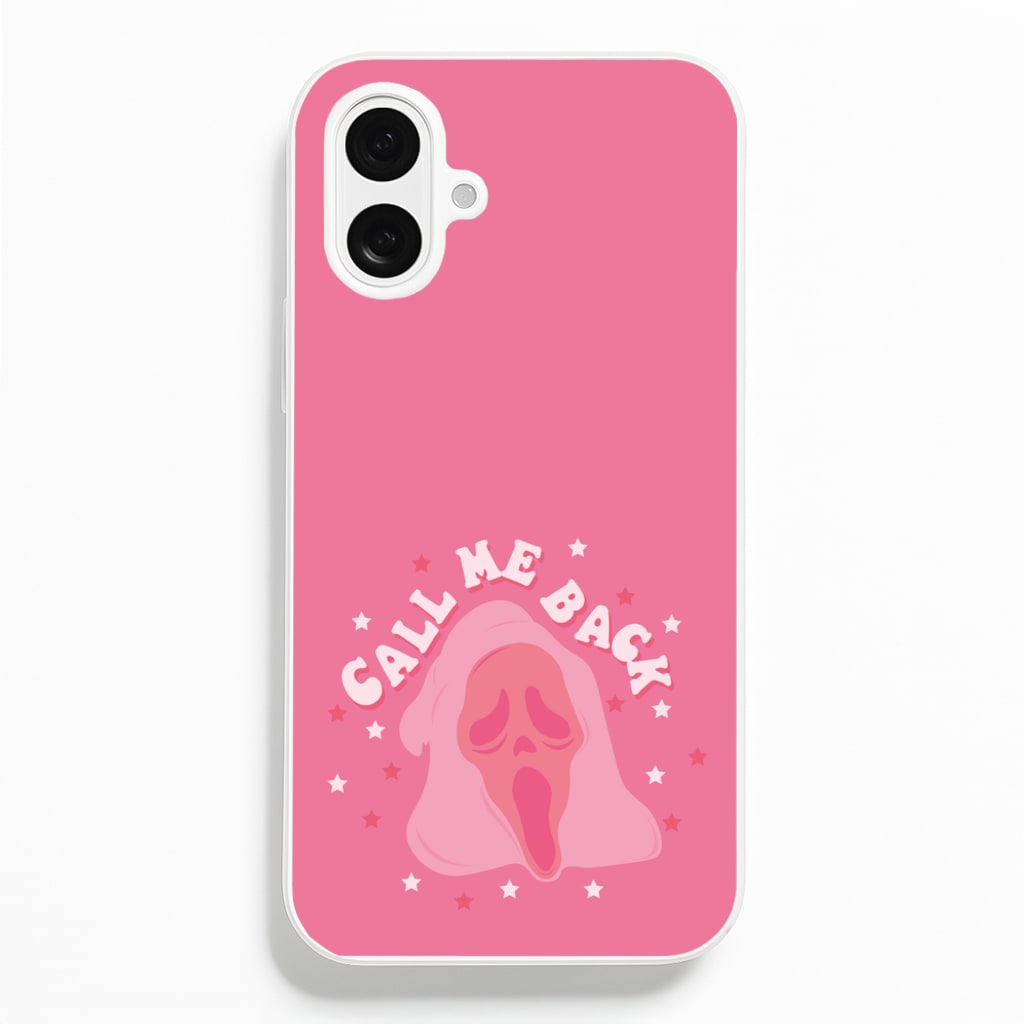 Call Me Back Ghostface - Scream - Scream Phone Case for iPhone 16 Plus