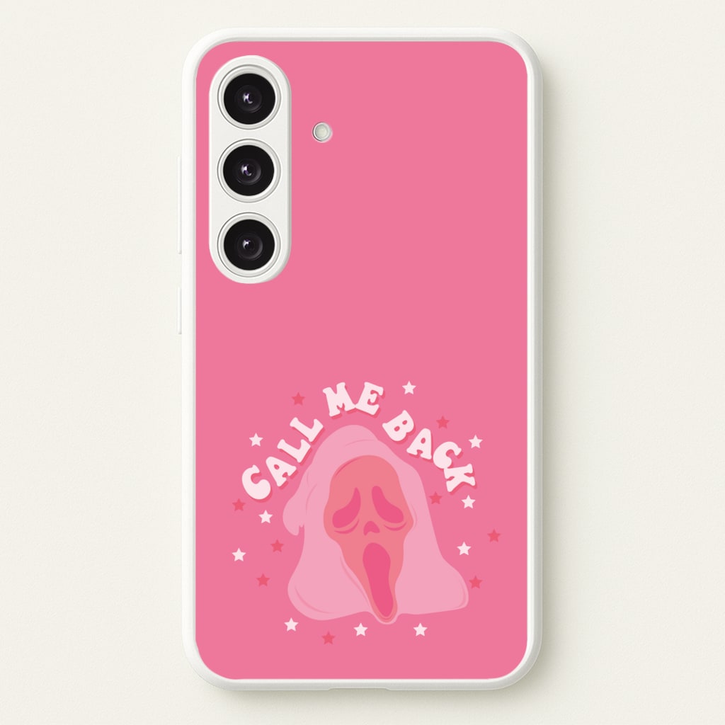 Call Me Back Ghostface - Scream - Scream Phone Case for Galaxy S24 Plus
