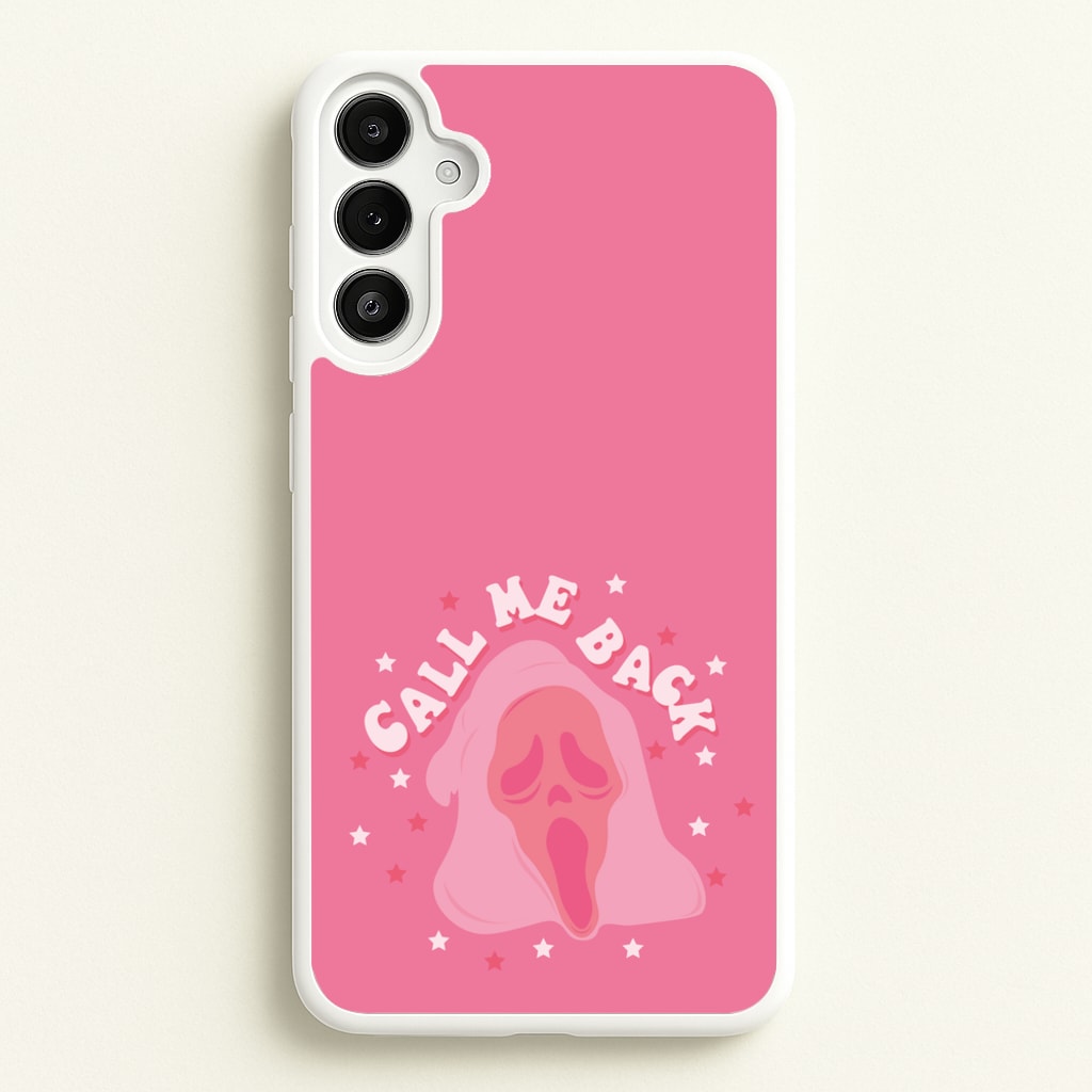 Call Me Back Ghostface - Scream - Scream Phone Case for Galaxy A34