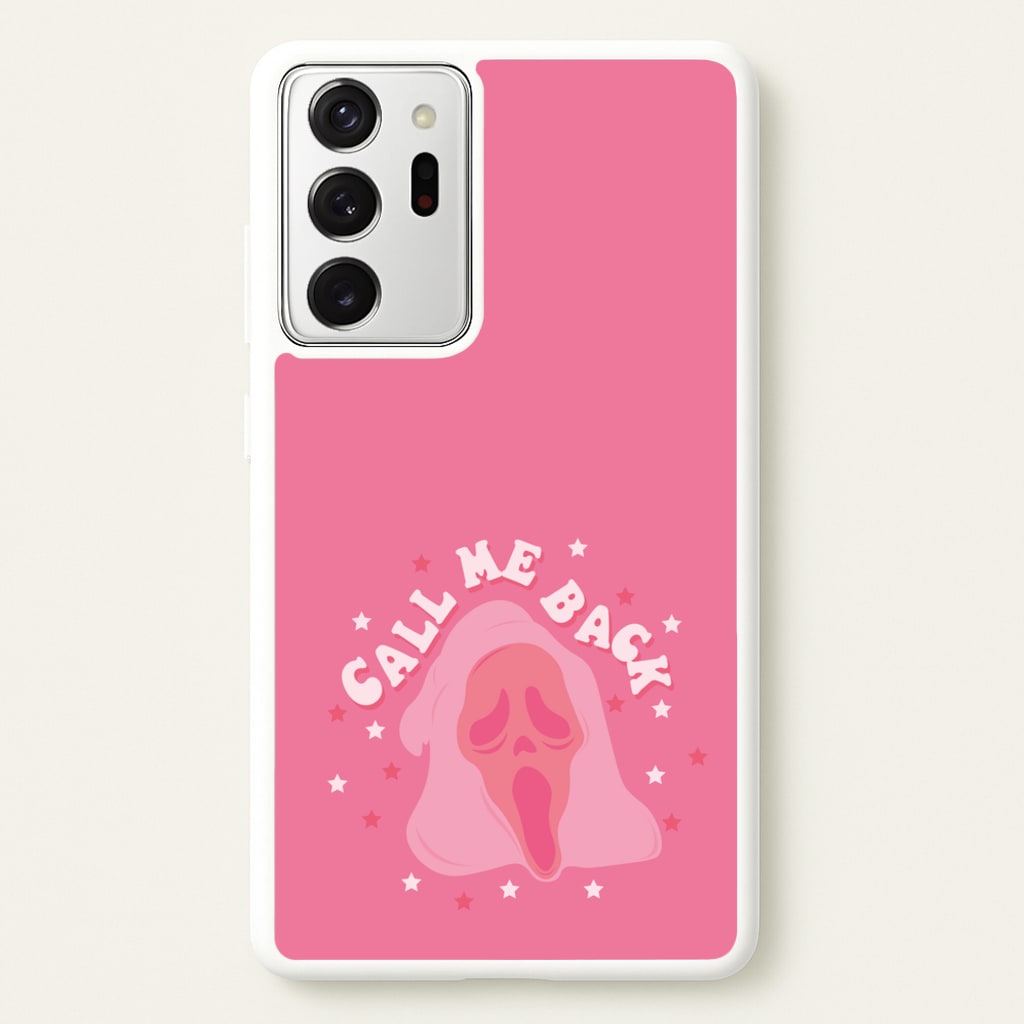 Call Me Back Ghostface - Scream - Scream Phone Case for Galaxy Note 20 Ultra