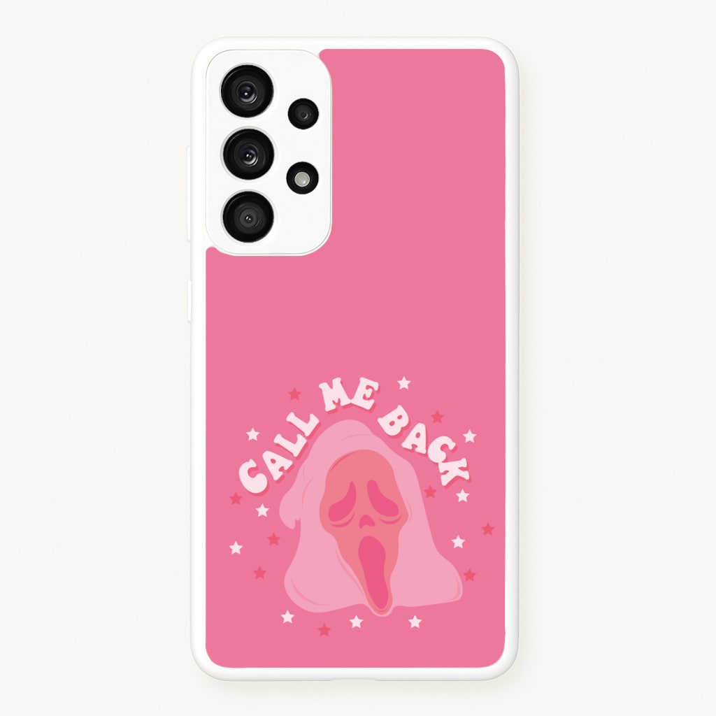 Call Me Back Ghostface - Scream - Scream Phone Case for Galaxy A33