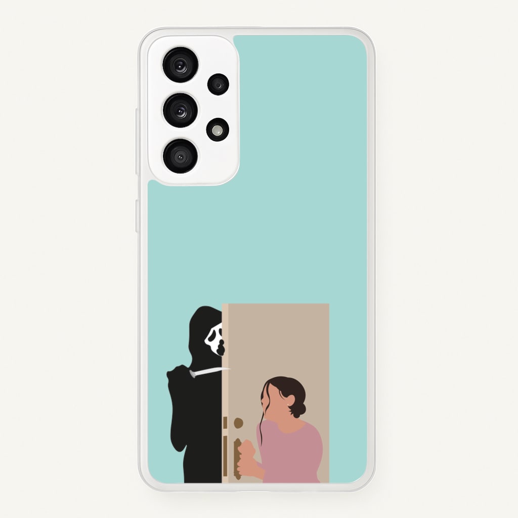 Tara And Ghostface - Scream - Scream Phone Case for Galaxy A53