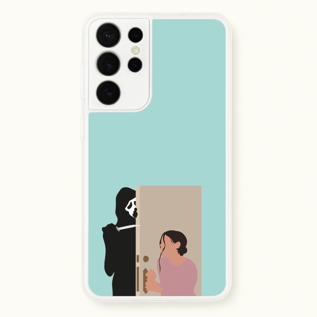 Tara And Ghostface - Scream - Scream Phone Case for Galaxy S21 Ultra