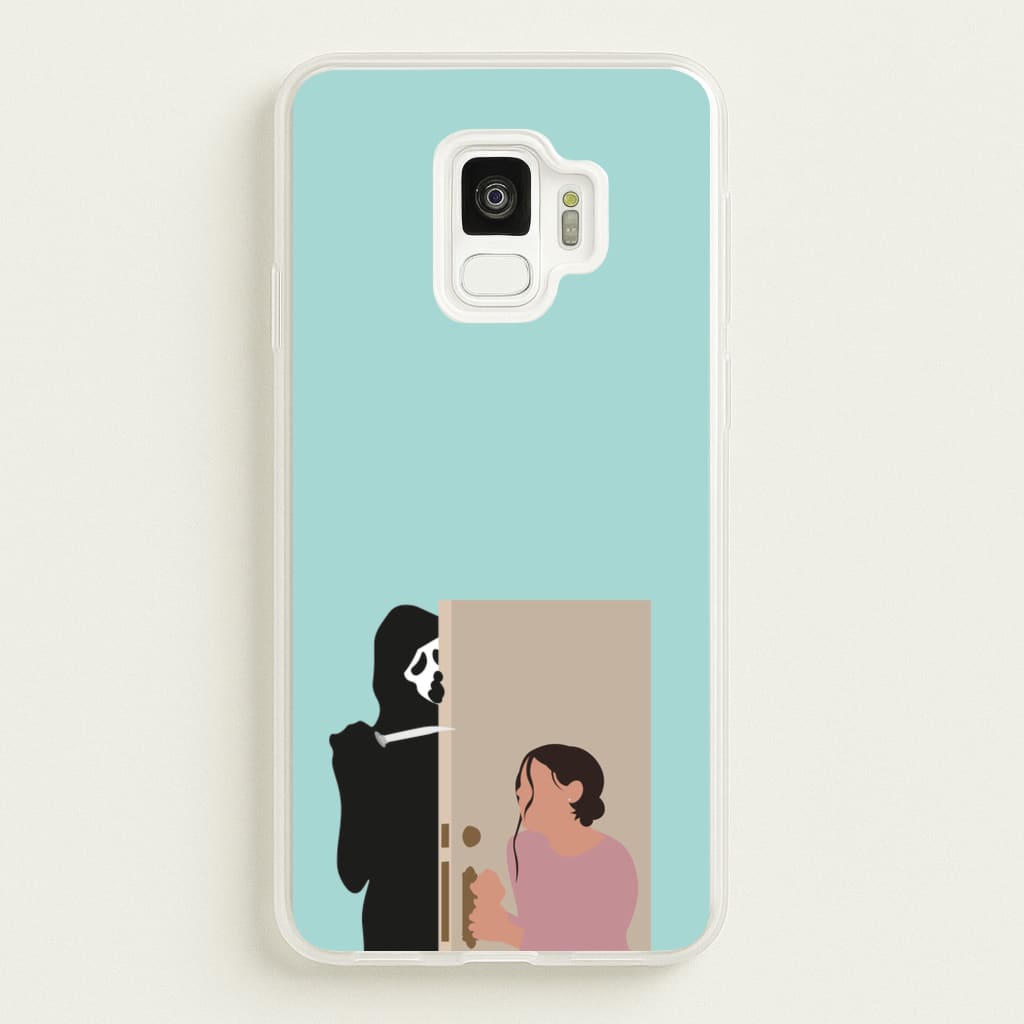 Tara And Ghostface - Scream - Scream Phone Case for Galaxy S9