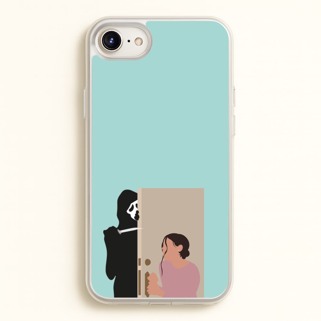 Tara And Ghostface - Scream - Scream Phone Case for iPhone 6 Plus / 7 Plus / 8 Plus