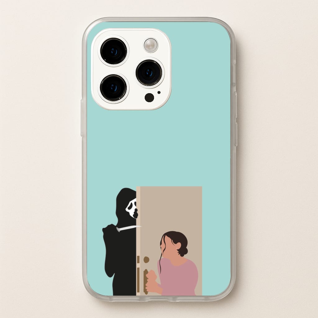 Tara And Ghostface - Scream - Scream Phone Case for iPhone 14 Pro