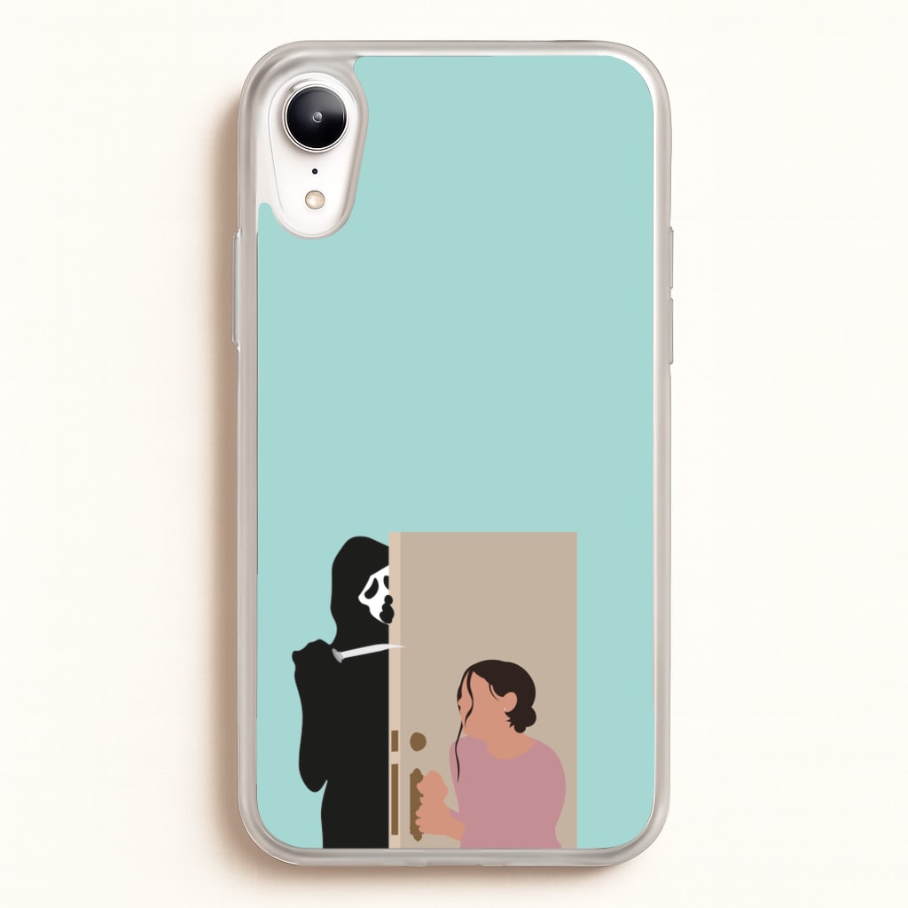 Tara And Ghostface - Scream - Scream Phone Case for iPhone XR