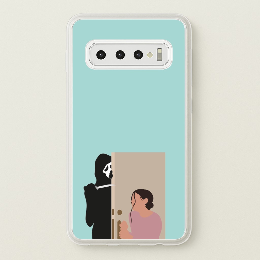 Tara And Ghostface - Scream - Scream Phone Case for Galaxy S10