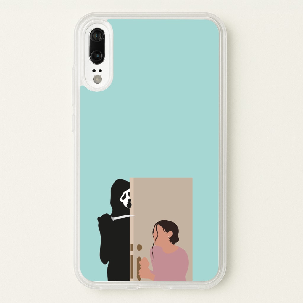 Tara And Ghostface - Scream - Scream Phone Case for Huawei P20
