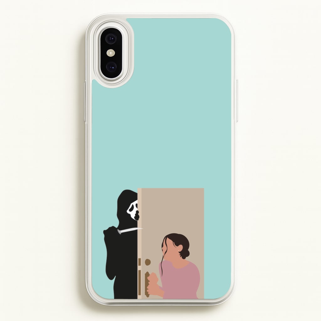 Tara And Ghostface - Scream - Scream Phone Case for iPhone XS Max