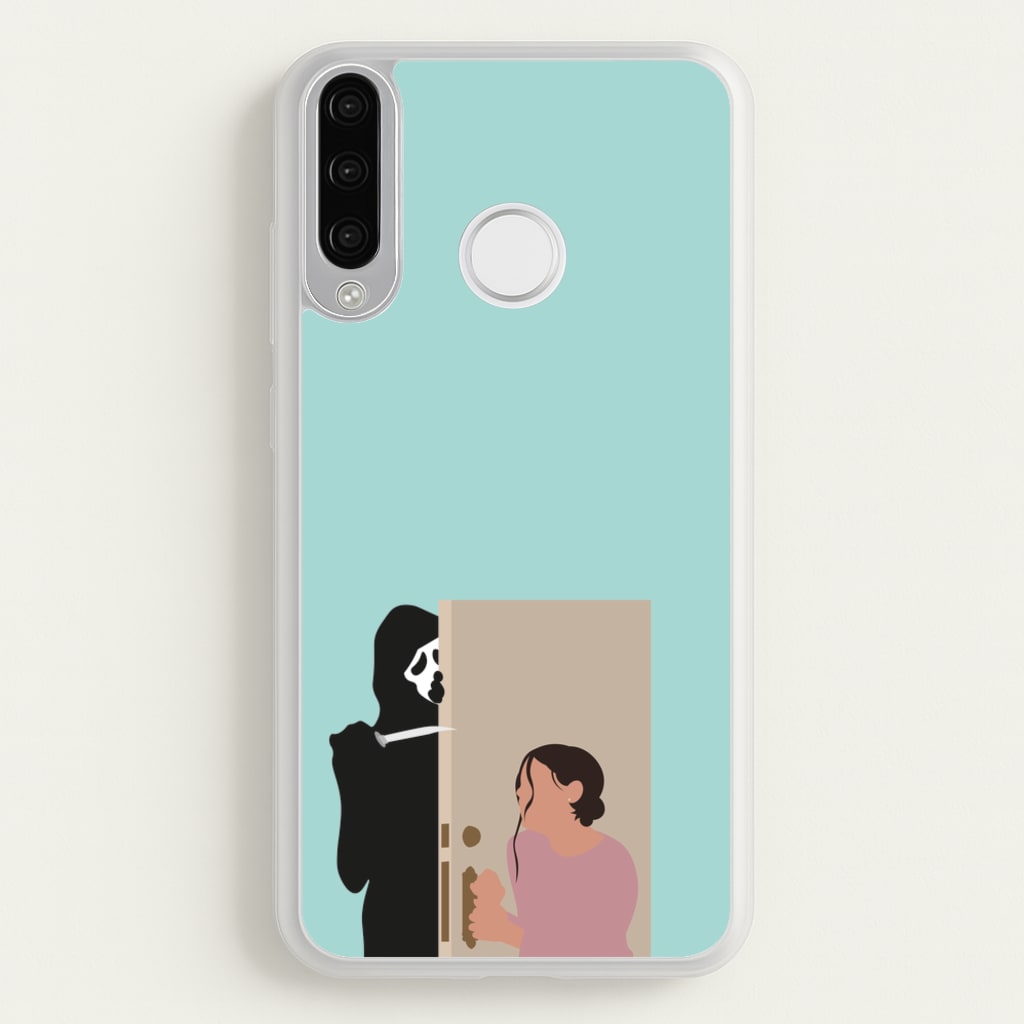 Tara And Ghostface - Scream - Scream Phone Case for Huawei P30 Lite