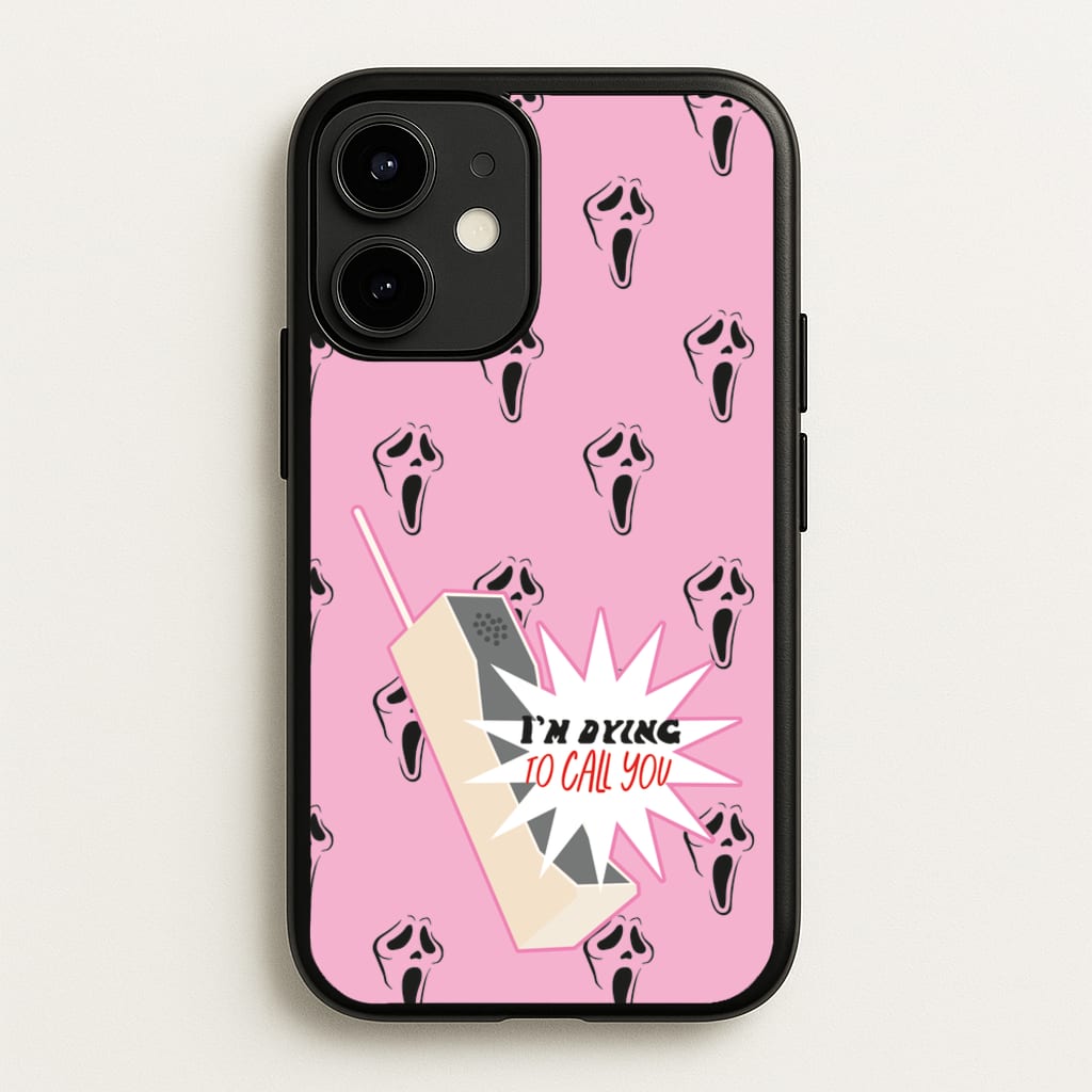I'm Dying To Call You - Scream - Scream Phone Case for iPhone 12 / 12 Pro