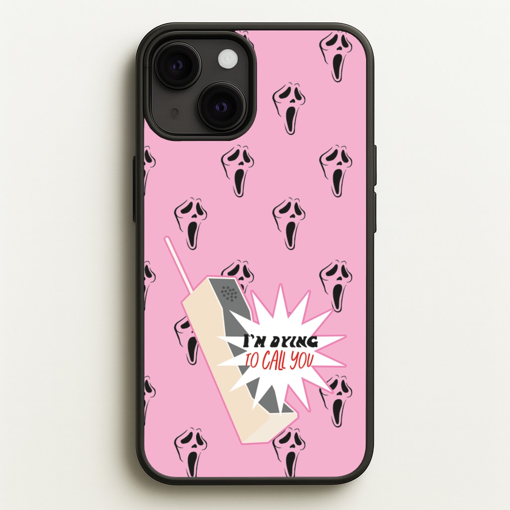 I'm Dying To Call You - Scream - Scream Phone Case for iPhone 13
