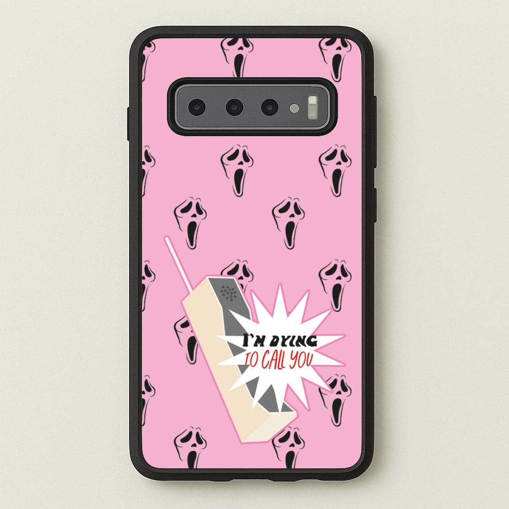 I'm Dying To Call You - Scream - Scream Phone Case for Galaxy S10