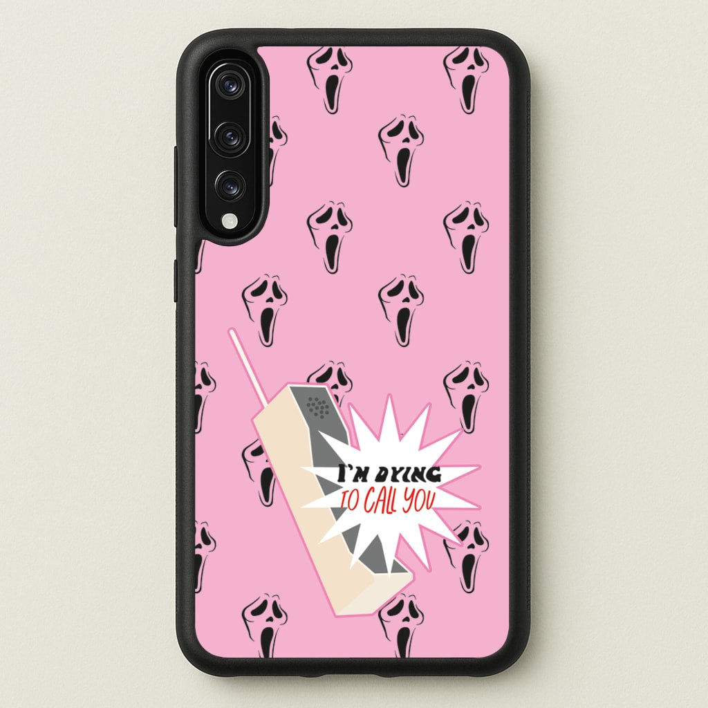 I'm Dying To Call You - Scream - Scream Phone Case for Huawei P20 Pro