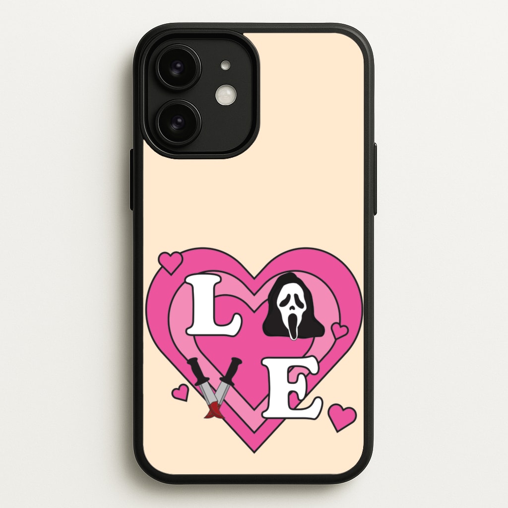 Love Ghost - Scream Phone Case for iPhone 11
