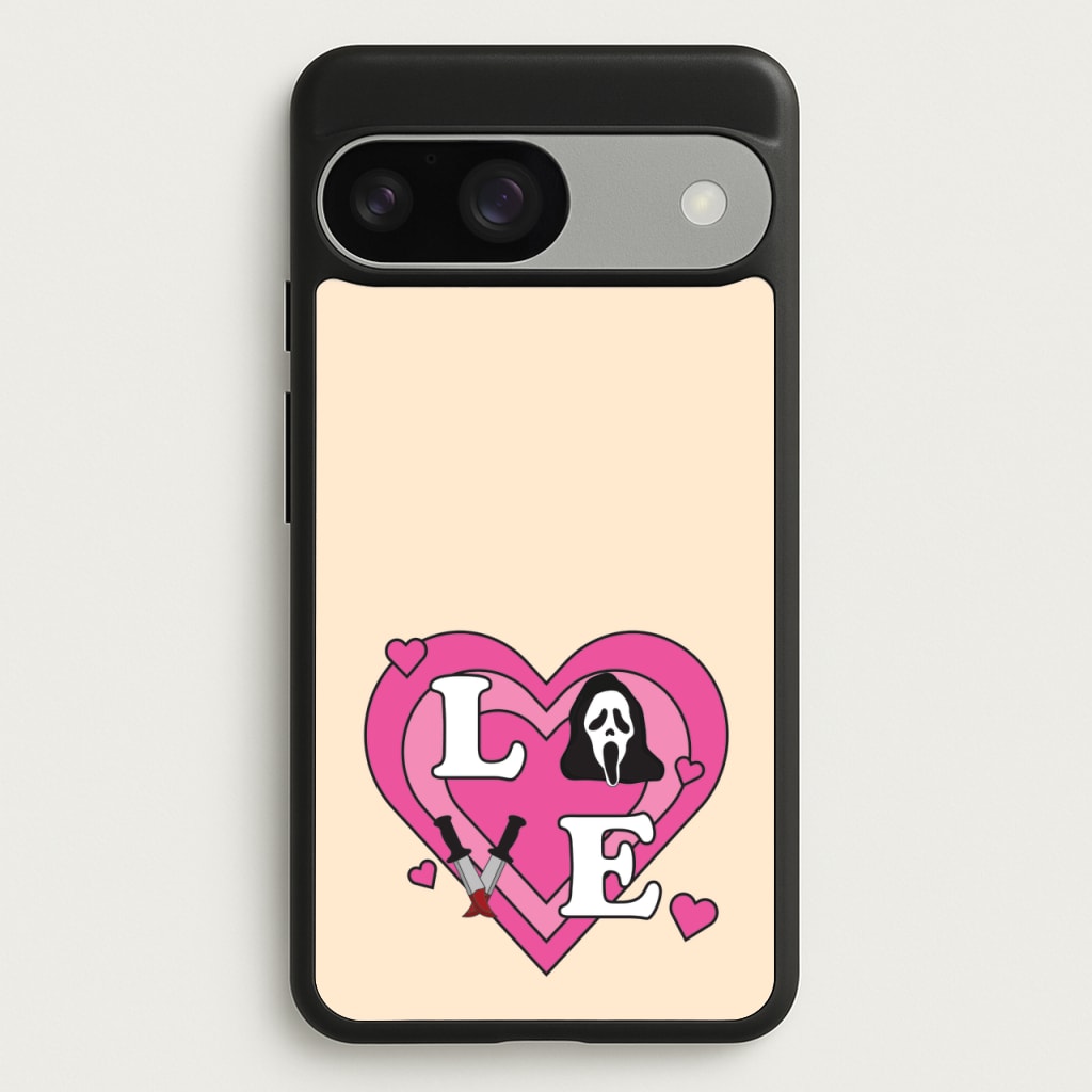 Love Ghost - Scream Phone Case for Google Pixel 9 / 9 Pro