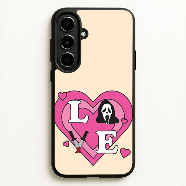 Love Ghost - Scream Phone Case for Galaxy A56