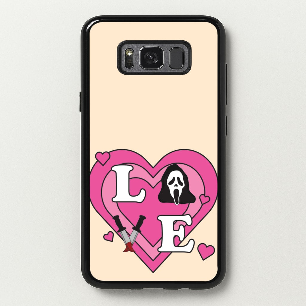 Love Ghost - Scream Phone Case for Galaxy S8