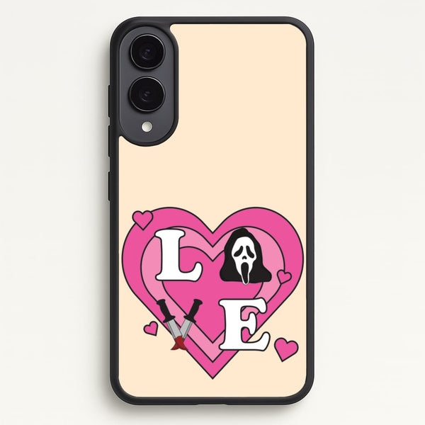 Love Ghost - Scream Phone Case for Galaxy S25 Edge