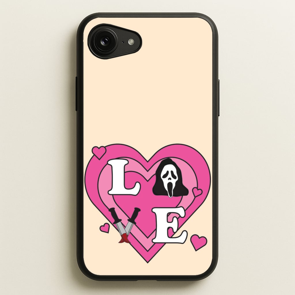 Love Ghost - Scream Phone Case for iPhone 16e