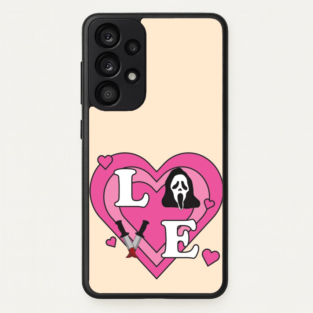 Love Ghost - Scream Phone Case for Galaxy A53