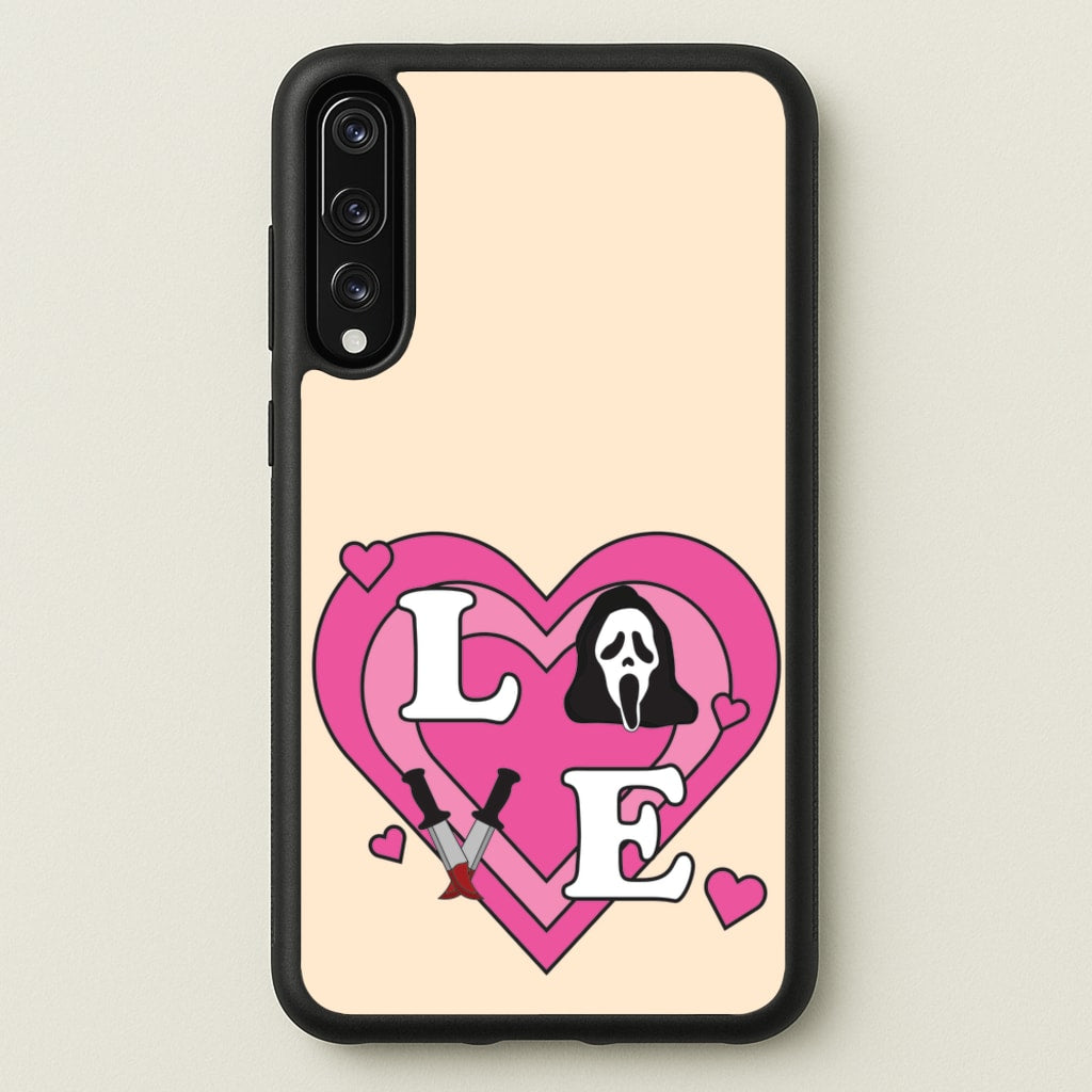 Love Ghost - Scream Phone Case for Huawei P20 Pro