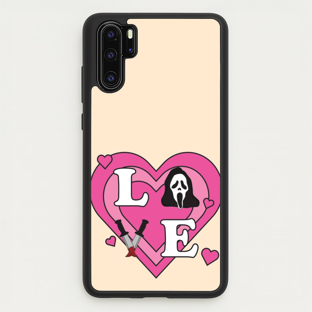 Love Ghost - Scream Phone Case for Huawei P30 Pro