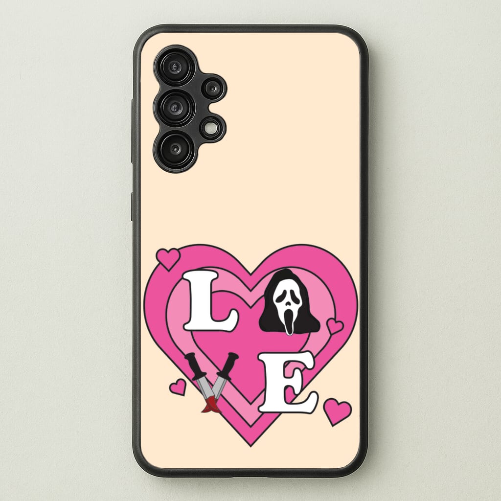 Love Ghost - Scream Phone Case for Galaxy A13