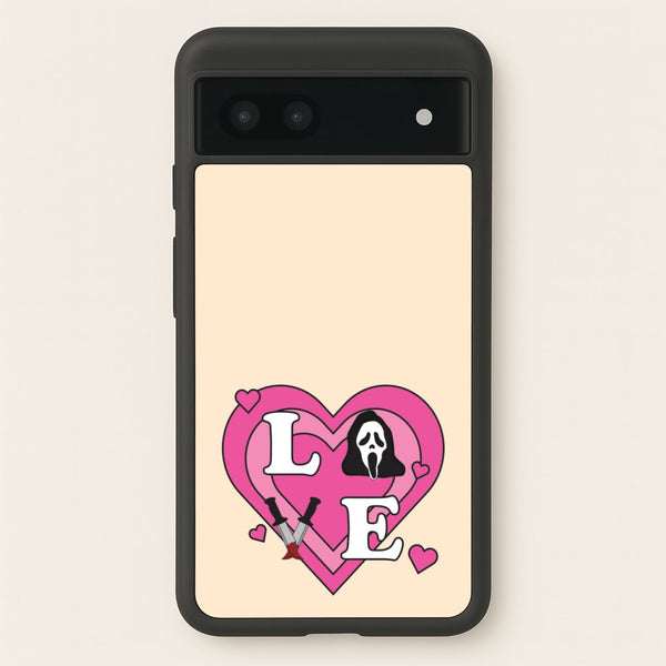Love Ghost - Scream Phone Case for Google Pixel 6a
