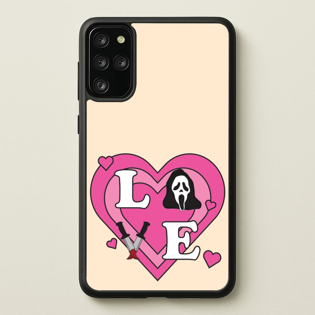 Love Ghost - Scream Phone Case for Galaxy S20 Plus