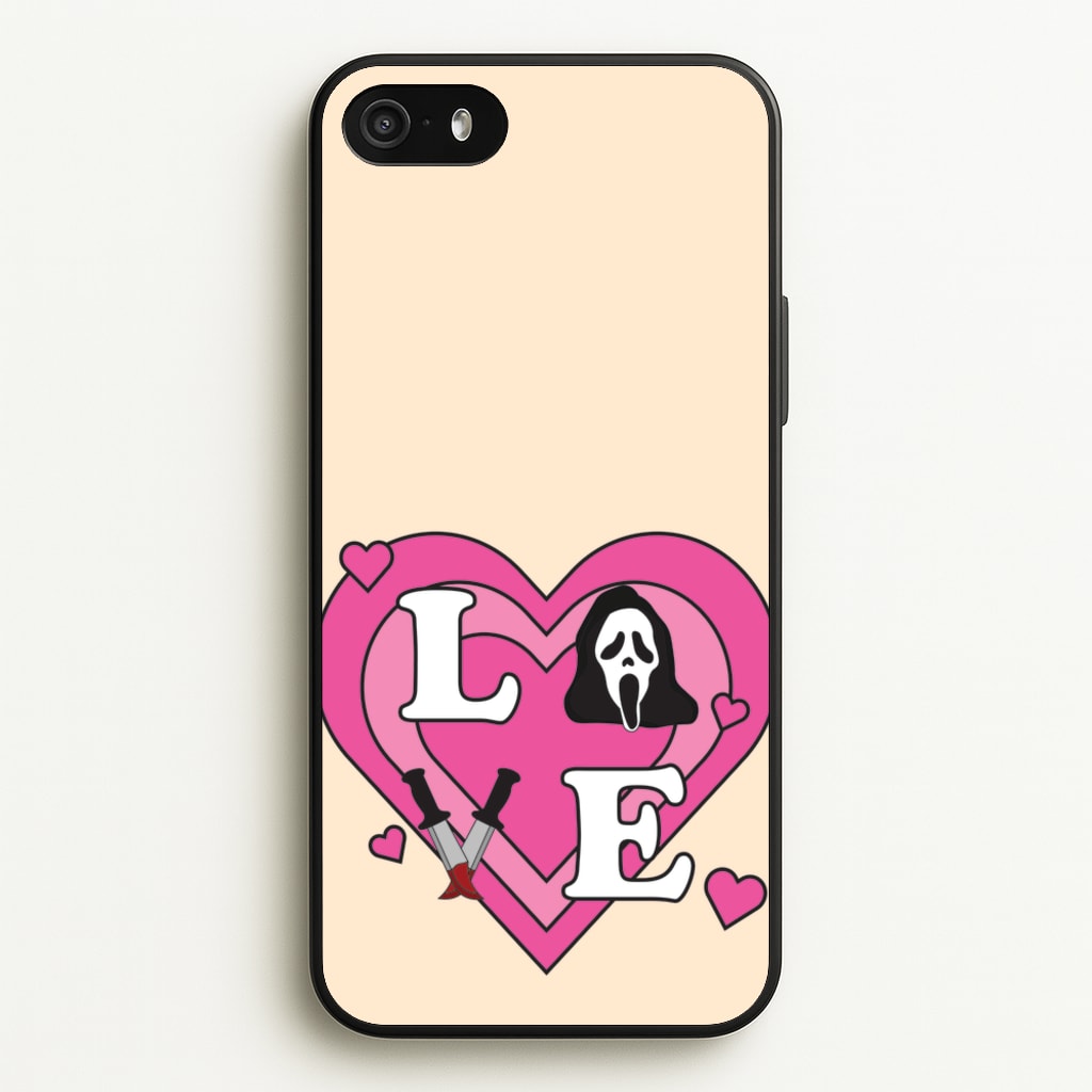 Love Ghost - Scream Phone Case for iPhone 5 / 5s / SE 2016