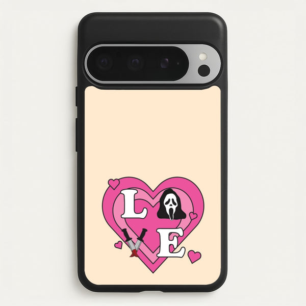 Love Ghost - Scream Phone Case for Google Pixel 9 Pro XL