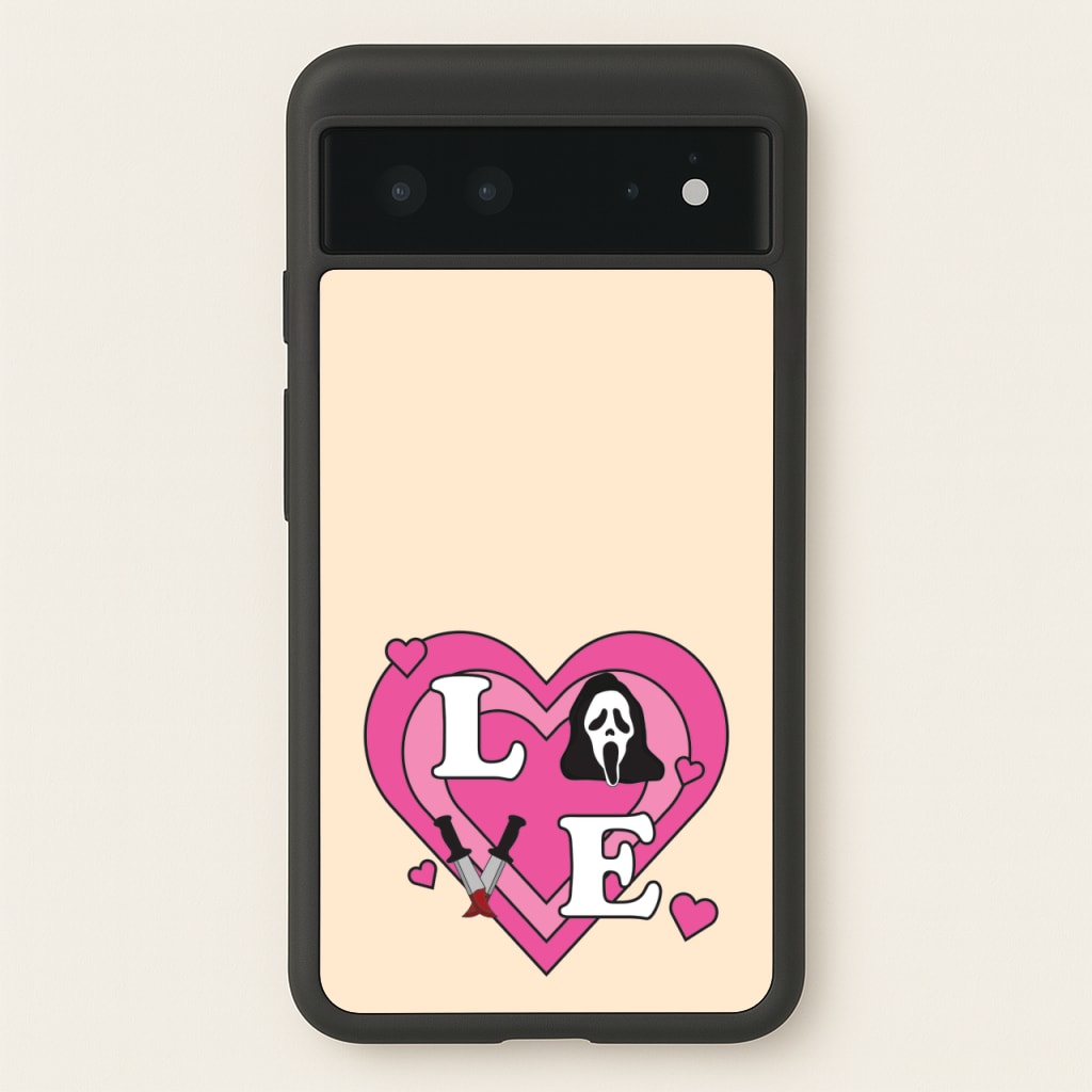Love Ghost - Scream Phone Case for Google Pixel 6