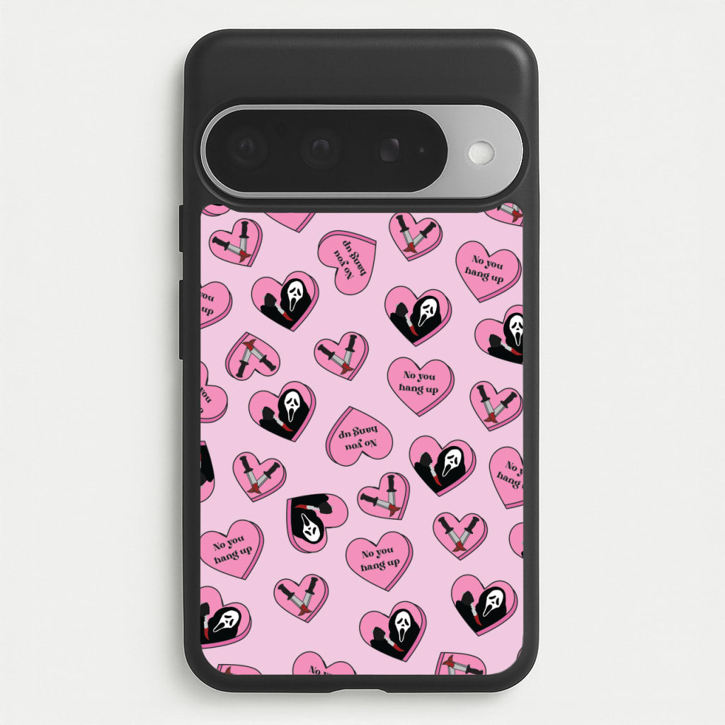 No You Hang Up Love Hearts Phone Case for Google Pixel 10 Pro XL