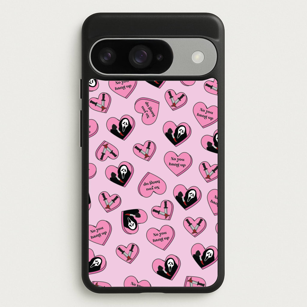 No You Hang Up Love Hearts Phone Case for Google Pixel 10 / 10 Pro