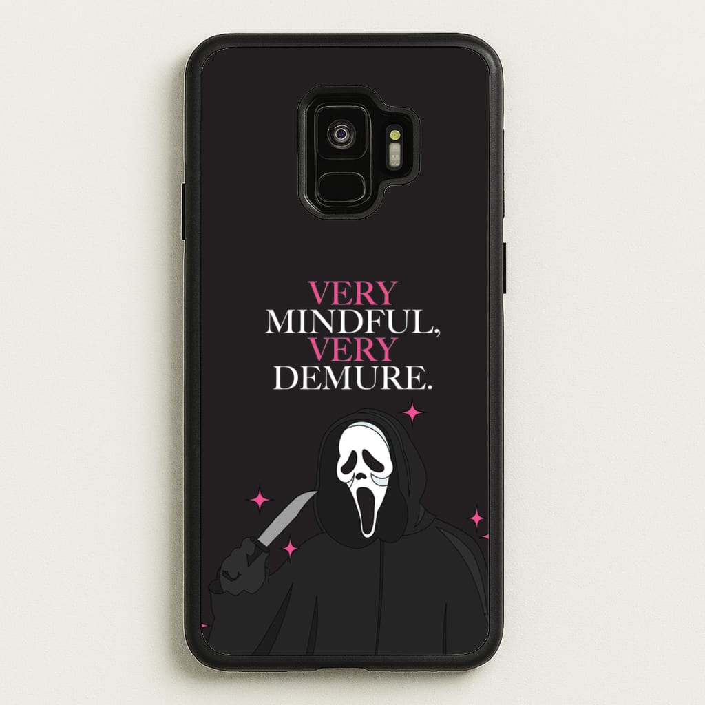 Very Mindful, Very Demure - Scream Phone Case for Galaxy S9
