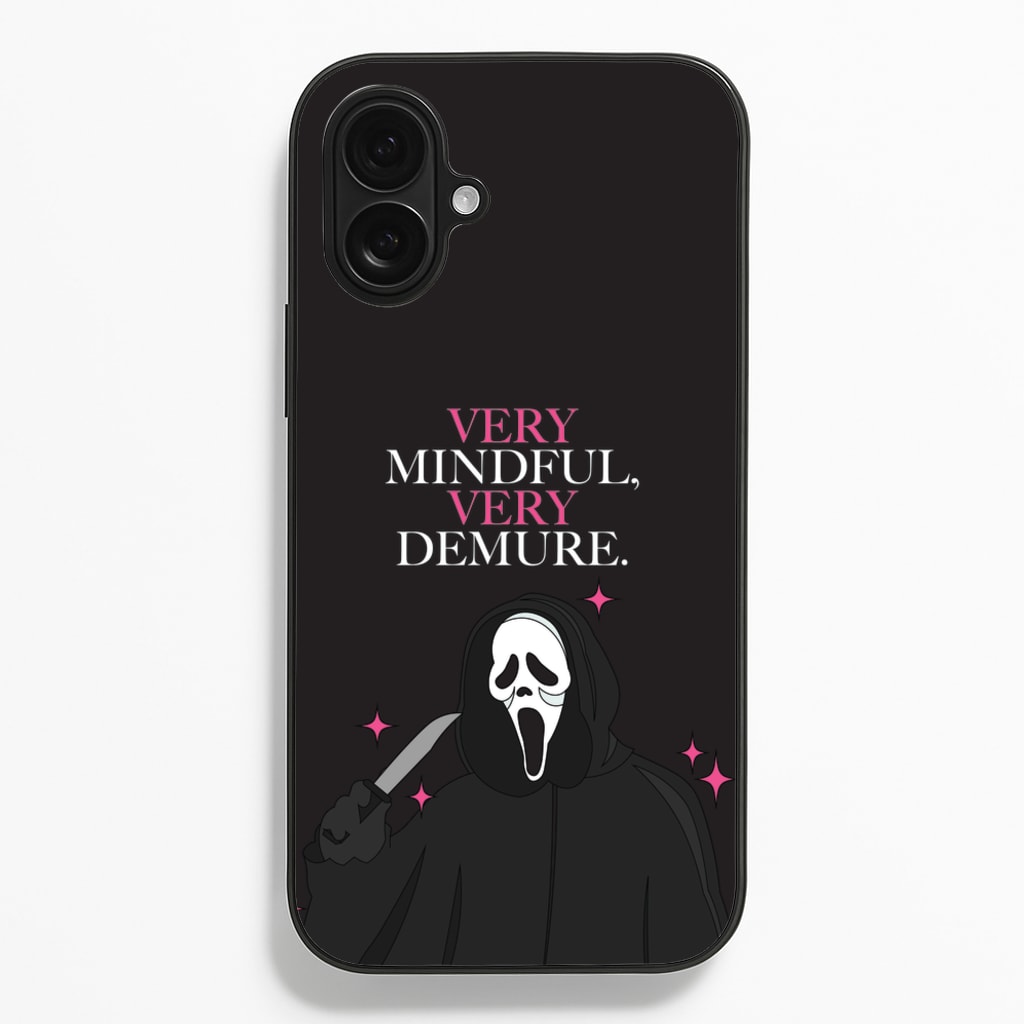 Very Mindful, Very Demure - Scream Phone Case for iPhone 16 Plus