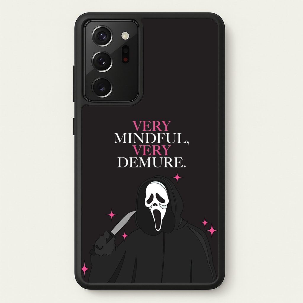 Very Mindful, Very Demure - Scream Phone Case for Galaxy Note 20 Ultra